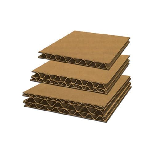 Layes of Corrugated Boxes